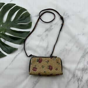 Patricia Nash Missoula Frame Wallet Crossbody Purse Bag Western Lace Floral